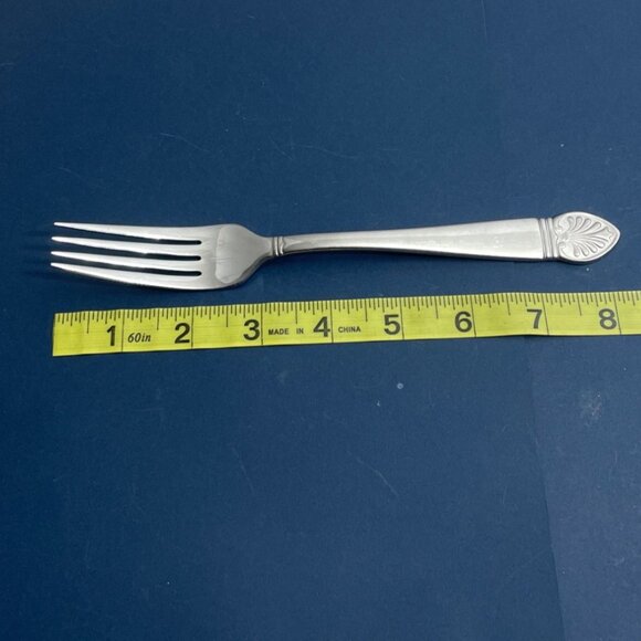 Vintage Lenox Hannah Pattern Dinner Fork Set 4 18/8 Stainless Steel Heavy 1999 - Picture 5 of 6